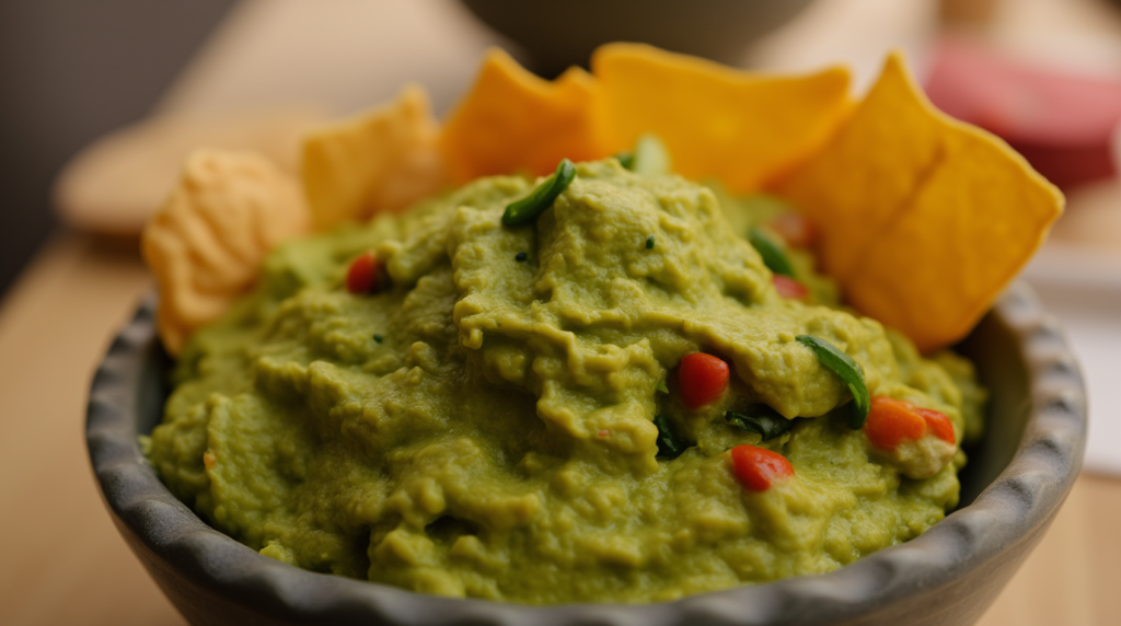 Guacamole with Veggie Chips